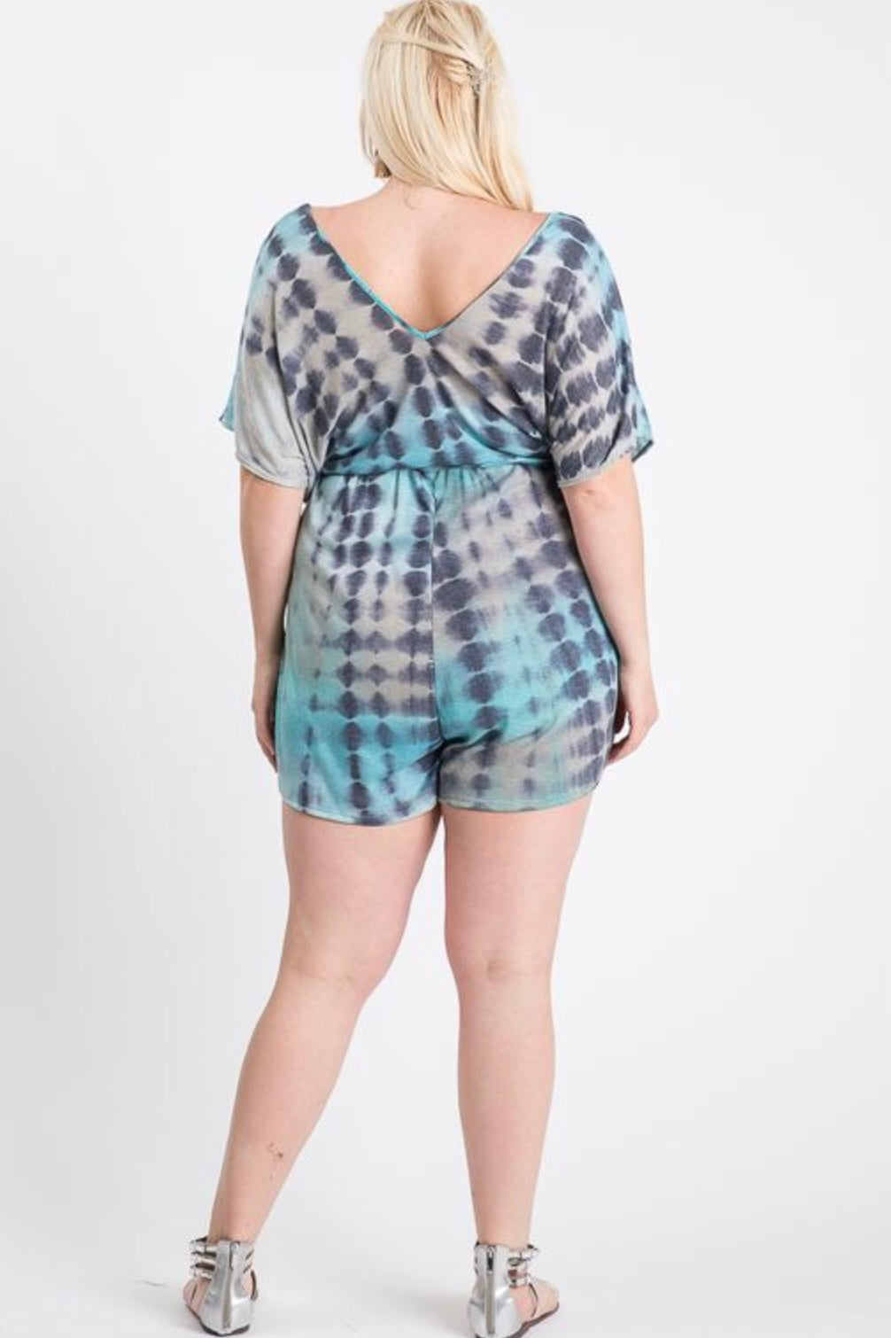 Blue Is Your Color Boo Romper