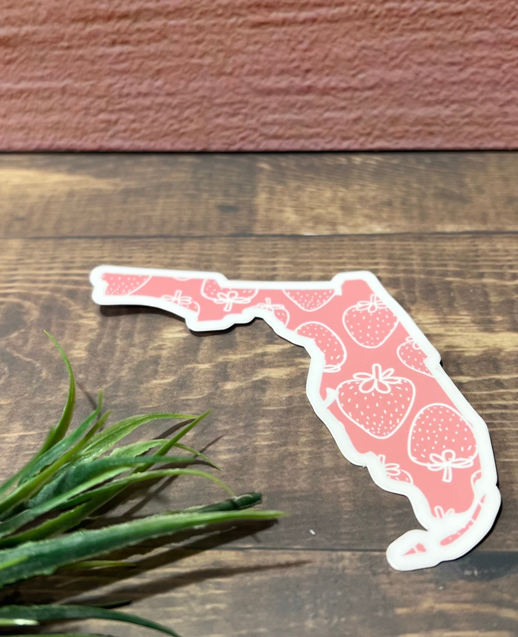 Florida Strawberry Sticker